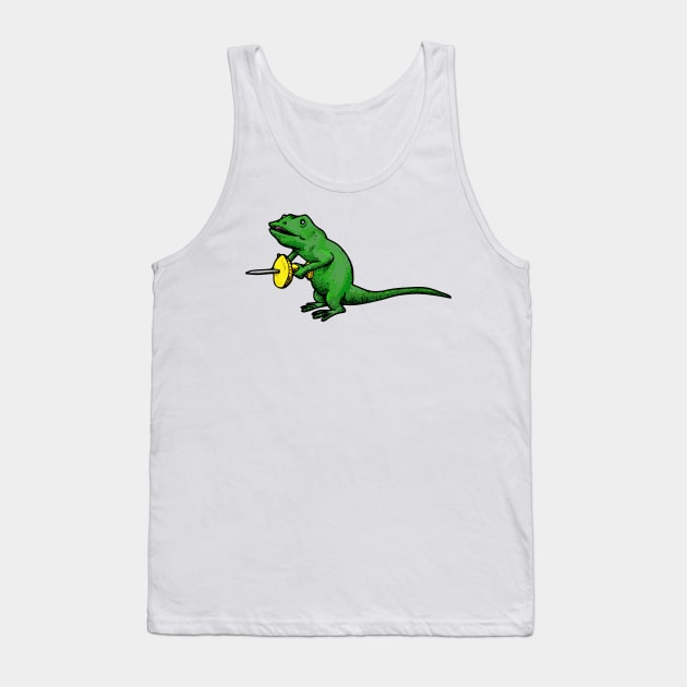 Lizard lad Tank Top by tan-trundell